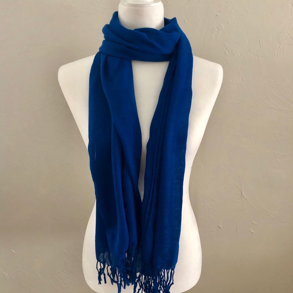 Royal Blue Scarf